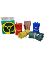 Tiefix Πλαστικοποιημένο Σύρμα Ματσάκι Πράσινο 10cm 1000τμχ - Εικόνα 2