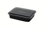 Rectangular Microwave Container 1600ml with Lid, 50 pcs. - Image 2