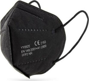 FFP2 Black Mask, 10 pcs.