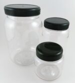 Δοχείο 250ml Στρογγυλό Διάφανο Με Πράσινο Καπάκι - Εικόνα 3