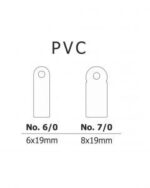 Ετικέτες Κρεμαστές PVC No7/0 8x19mm - Εικόνα 2