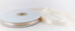 OneFace Satin Ribbon 10mm 50m Antique White - Image 2