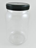 Δοχείο 500ml Στρογγυλό Διάφανο Με Πράσινο Καπάκι - Εικόνα 2