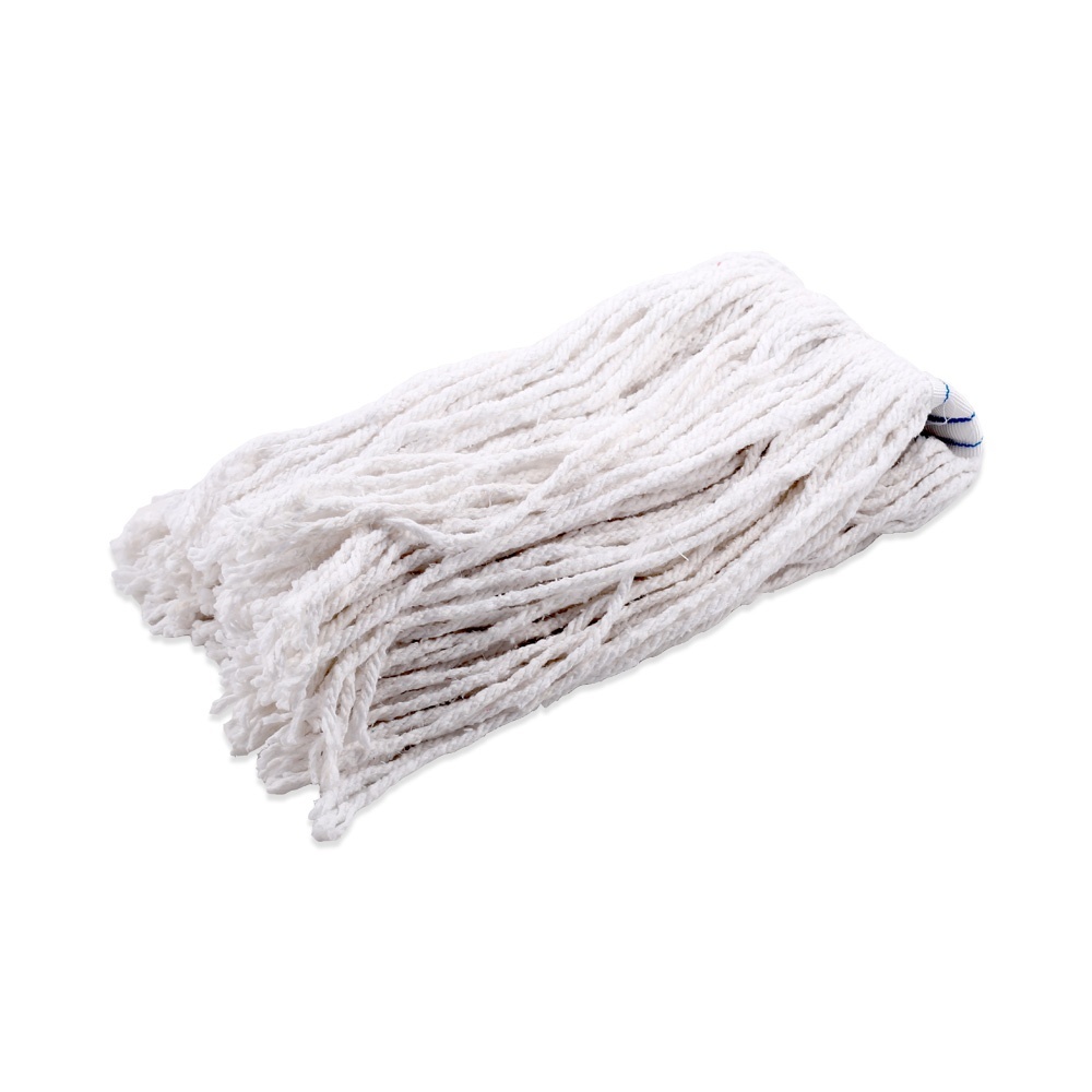 epaggelmatiki_leuki_kordoni Σφουγγαρίστρα Επαγγελματική Νίμα Ραφτή Ανταλλακτικό Λευκή - Εικόνα 1