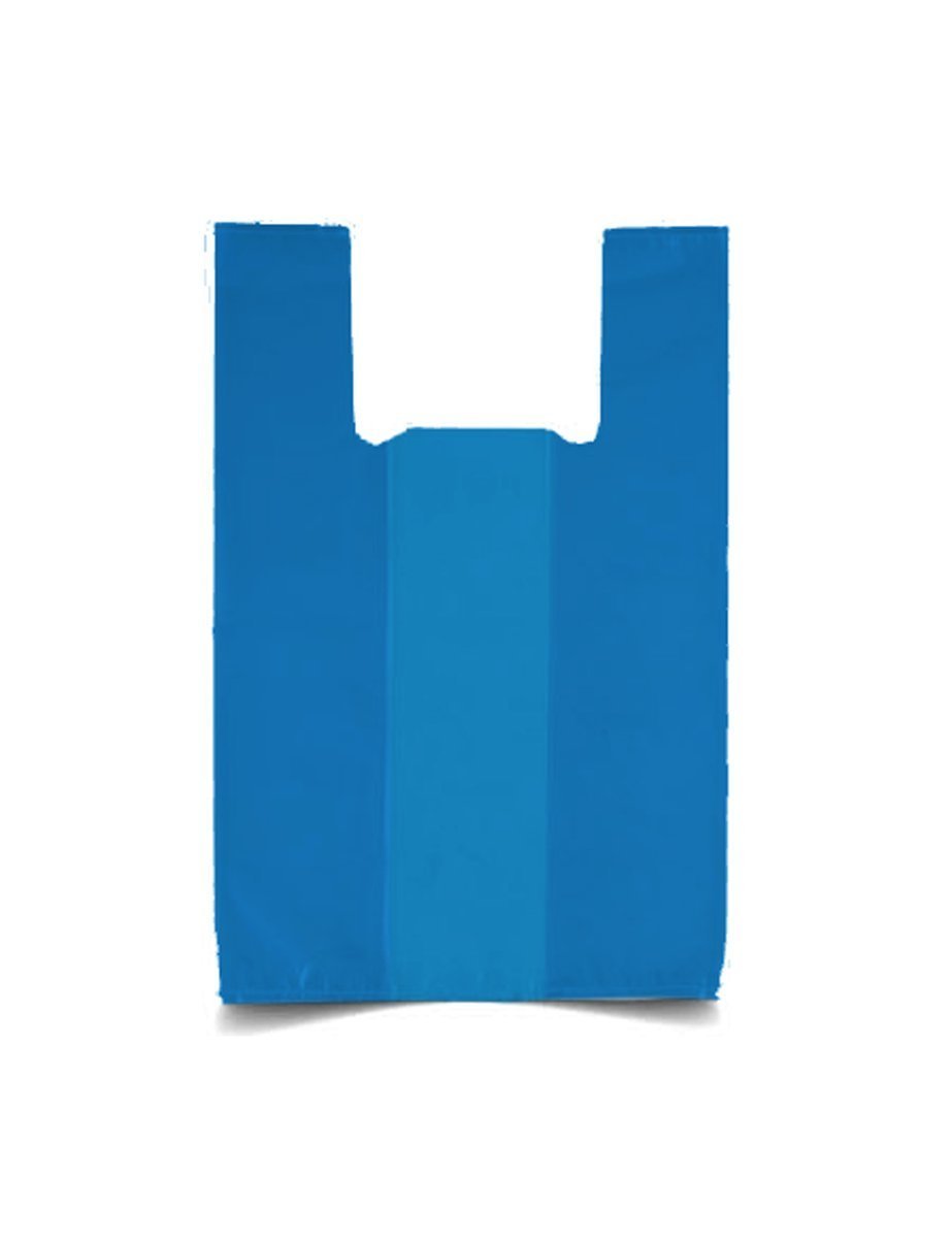 tsantample Τσάντα Φανελάκι Μπλε LDPE 50cm Ενισχυμένη - Εικόνα 1