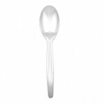 Κουταλάκι Παγωτού Διάφανο Επαναχρησιμοπούμενο Συσκευασμένο Ενισχυμένο 100τμχ