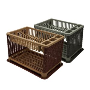 TWO-TIER DISH RACK 'PATAN'