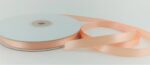 One-Face Satin Ribbon 10mm 50m Petal Peach - Image 2