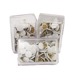 Πινέζες Λευκές 50τεμ.