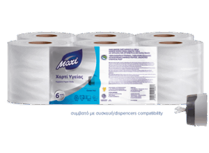 ΧΑΡΤΙ ΥΓΕΙΑΣ ΕΣΩ 600gr/6ΡΟΛΛΑ